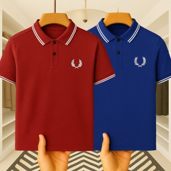 2 Pics Mens Premium China PK Polo – Style Meets Comfort - Image 1