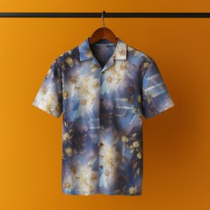 Cuban Comfort Shirt – Premium Floral Design | China Stitch Fabric