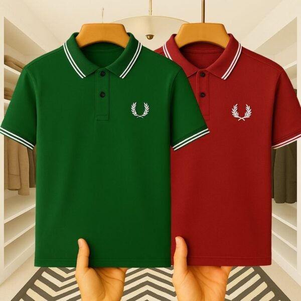 2 Pics Mens Premium China PK Polo – Style Meets Comfort - Image 1