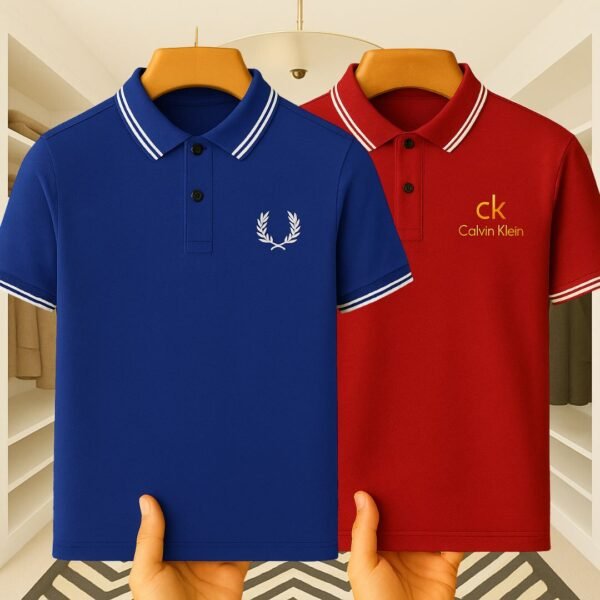 2 Pics Mens Premium China PK Polo – Style Meets Comfort - Image 1