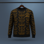 Premium Men’s Sweatshirt | Vintage Brand(Black)