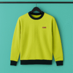 Premium Export Quality Full Sleeve T-Shirt((Lime Green)