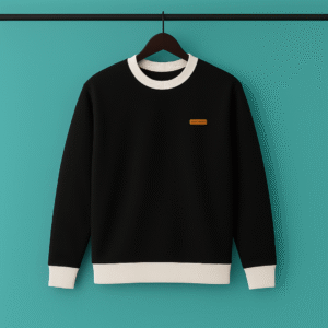Premium Export Quality Full Sleeve T-Shirt(Black Color)
