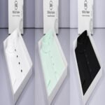 3 Pics Men’s  Premium Quality Cotton Panjabi-Black,White,Paste